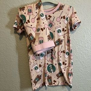 Monkeeroos Starbucks Bamboo Set 3T